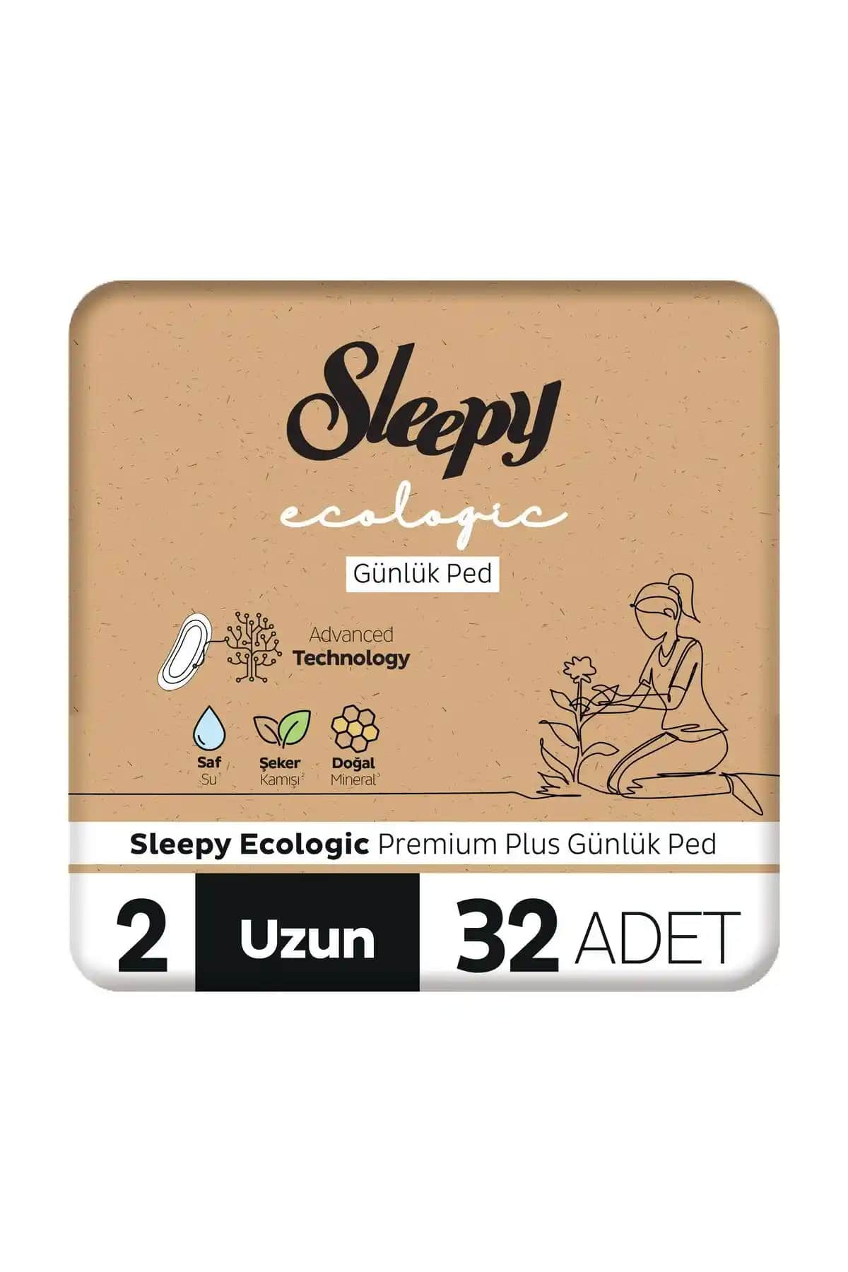 Sleepy Ecologic Premium Plus Günlük Ped: Organik ve Konforlu Günlük Hijyen Ürünü