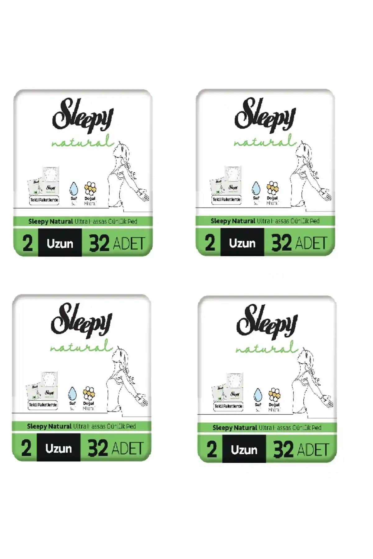 Sleepy Natural Ultra Hassas Günlük Ped No 2 - Yumuşak ve Güvenli Günlük Hijyen Ürünü