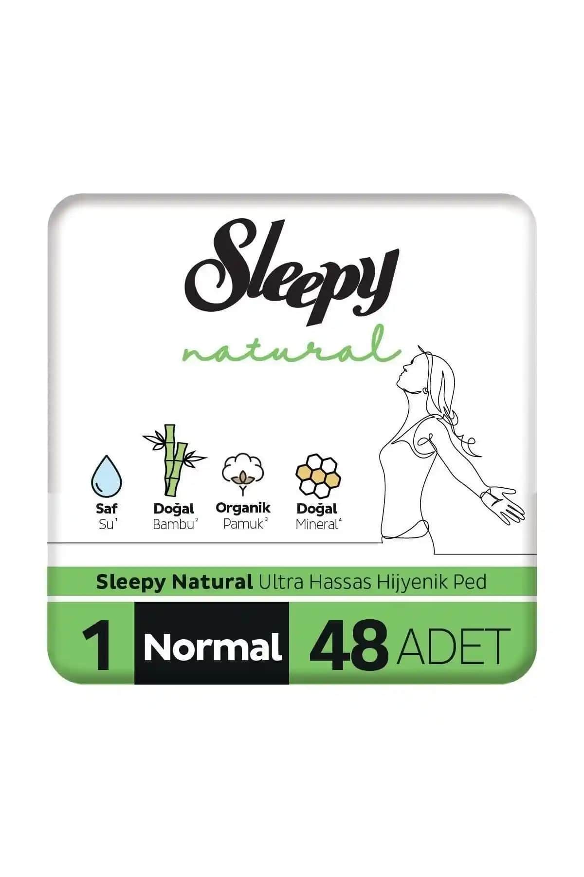 Sleepy Natural Ultra Hassas Hijyenik Ped: Günlük Konfor ve Güvenlik İçin Doğal Çözüm