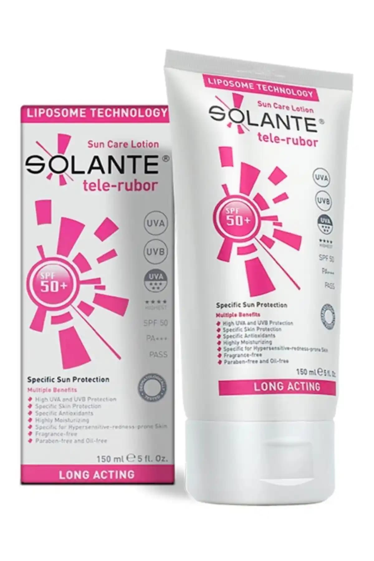 Solante Telerubor SPF 50 Losyon: Hassas ve Çevre Dostu Güneş Koruyucu Ürün