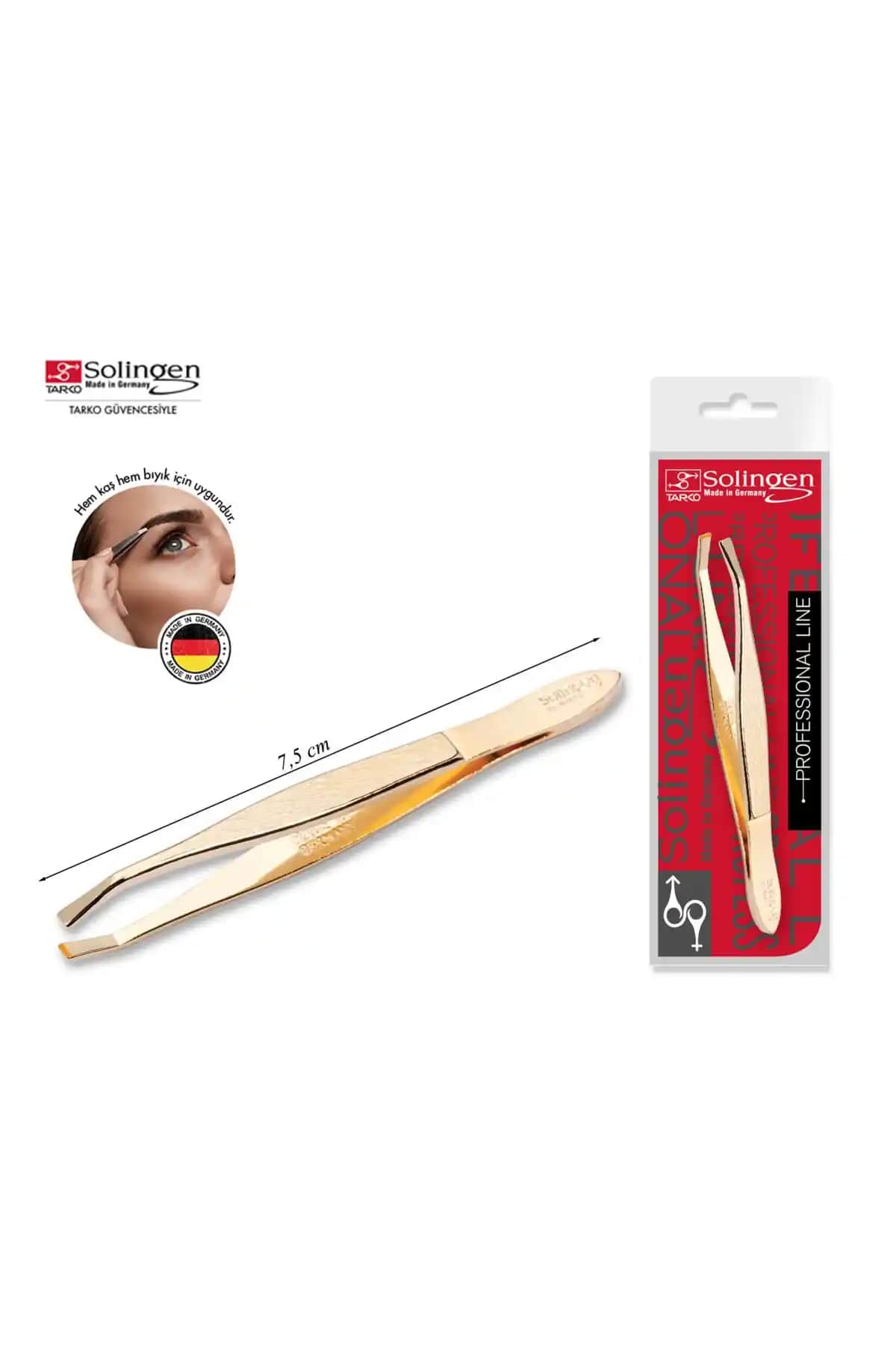 Solingen Cımbız 7336 Gold İnce ve Düz Uçlu Model Karşılaştırması