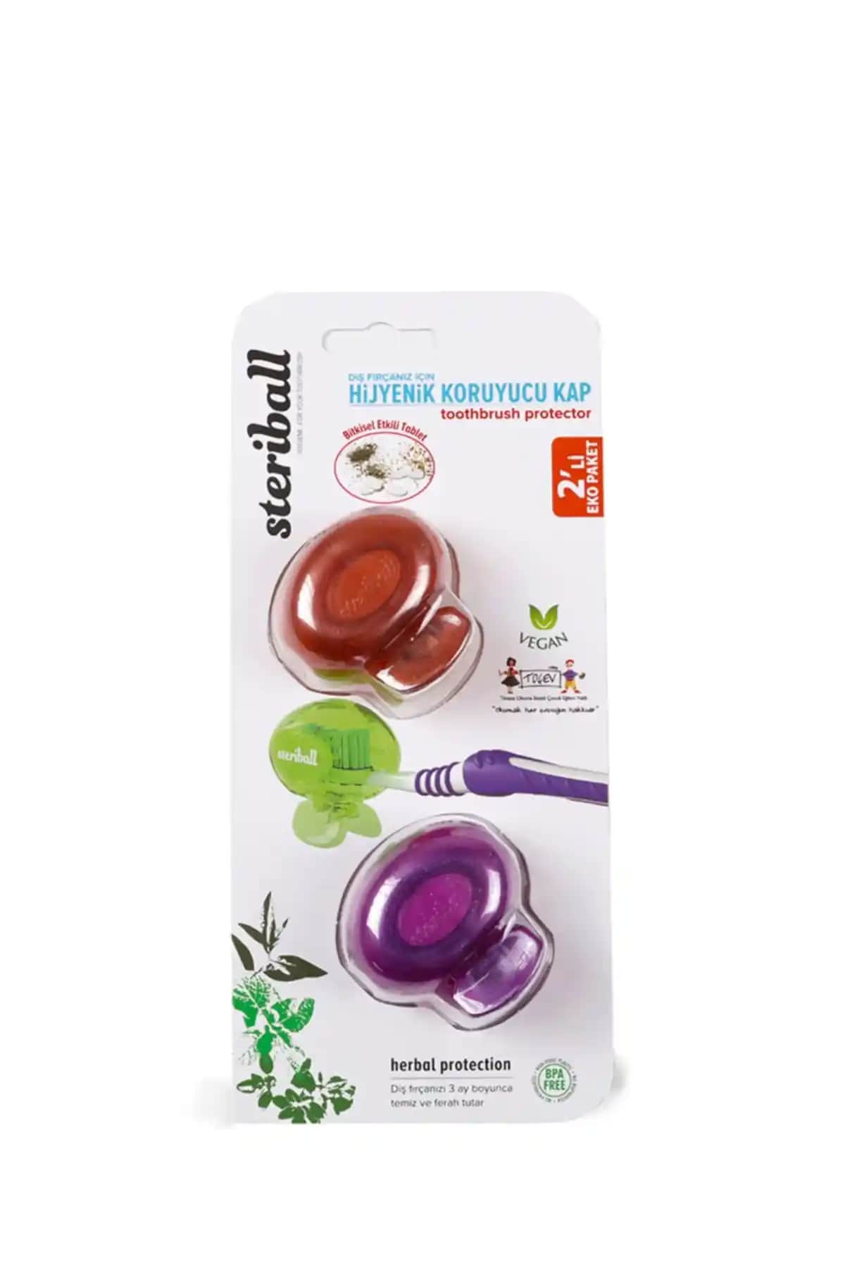 Steriball Hijyenik Koruyucu Kaplar ile Diş Fırçası Hijyeninizi Güvence Altına Alın