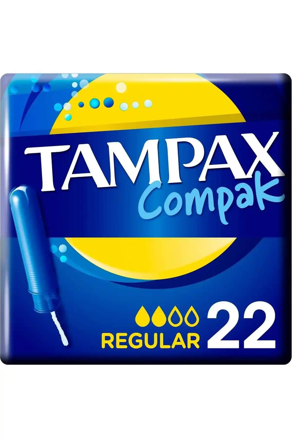TAMPAX Compak Normal Tampon 22'li: Güvenli ve Konforlu Günlük Hijyen Ürünü