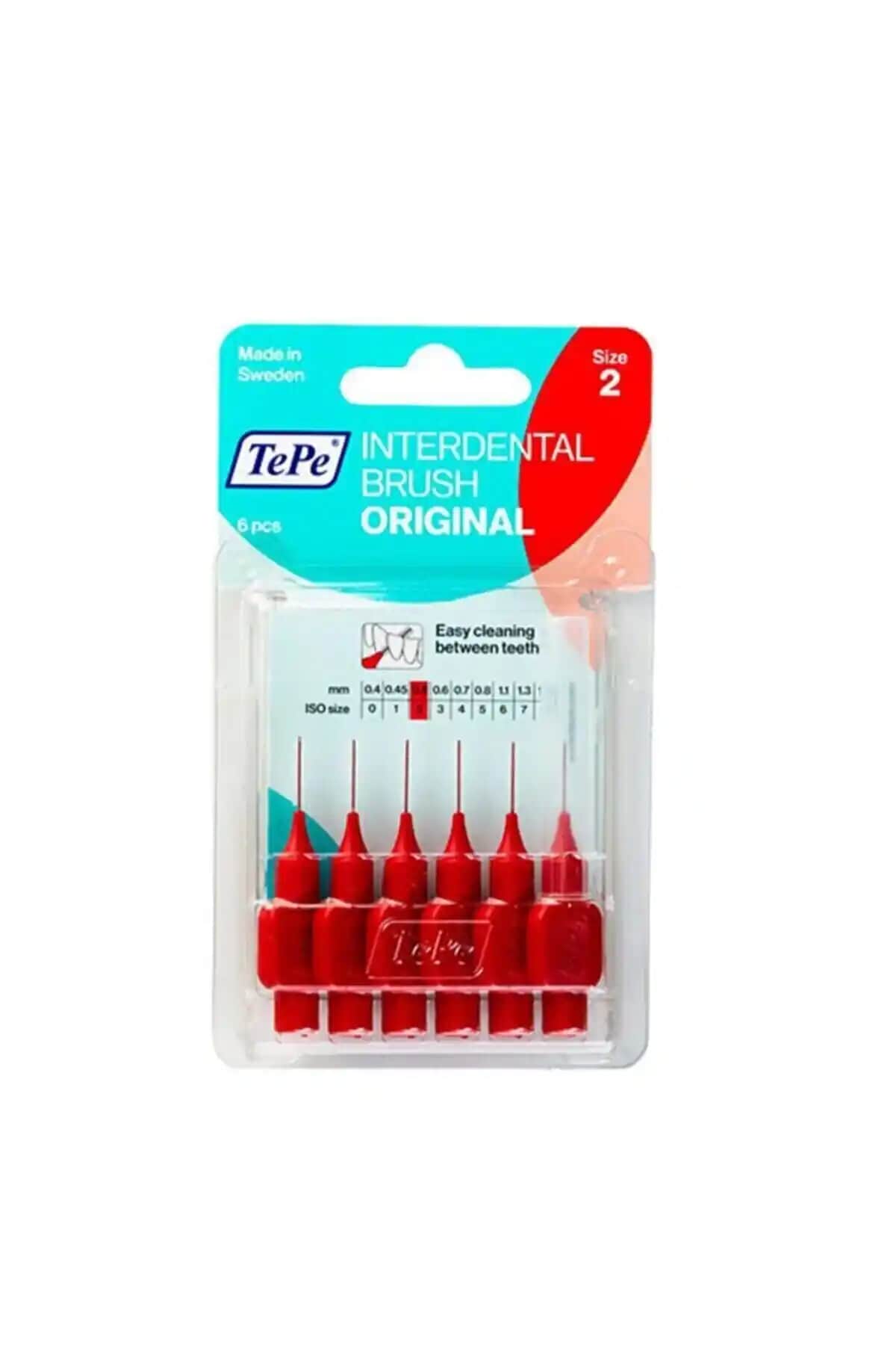 TePe Interdental Fırça 0.5 mm Kırmızı - Günlük Diş Temizliği ve Sağlığı İçin Etkili Çözüm