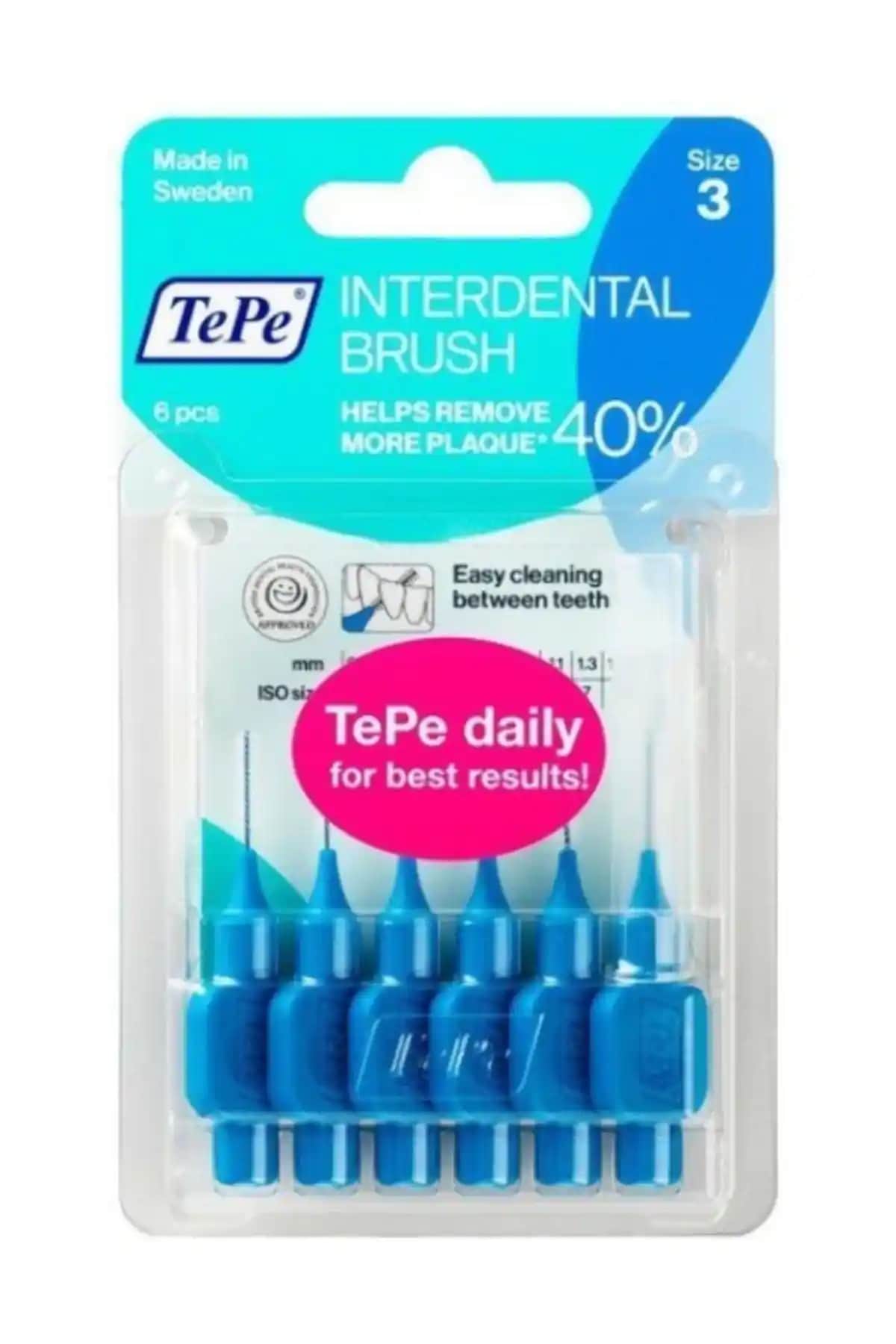 TePe Interdental Fırça Arayüz Fırçası Mavi 0.6 Mm: Etkili Diş Arası Temizliği İçin Günlük Kullanım