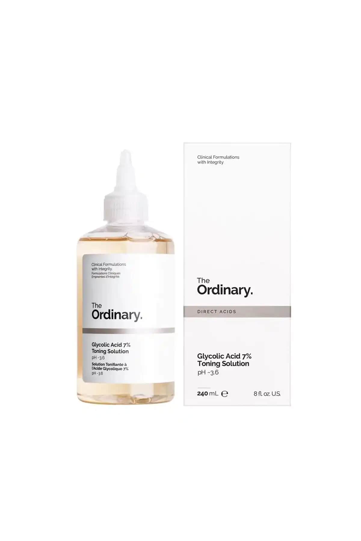 The Ordinary Glycolic Acid 7% Toning Solution: Hafif Peeling ve Cilt Aydınlatıcı Tonik