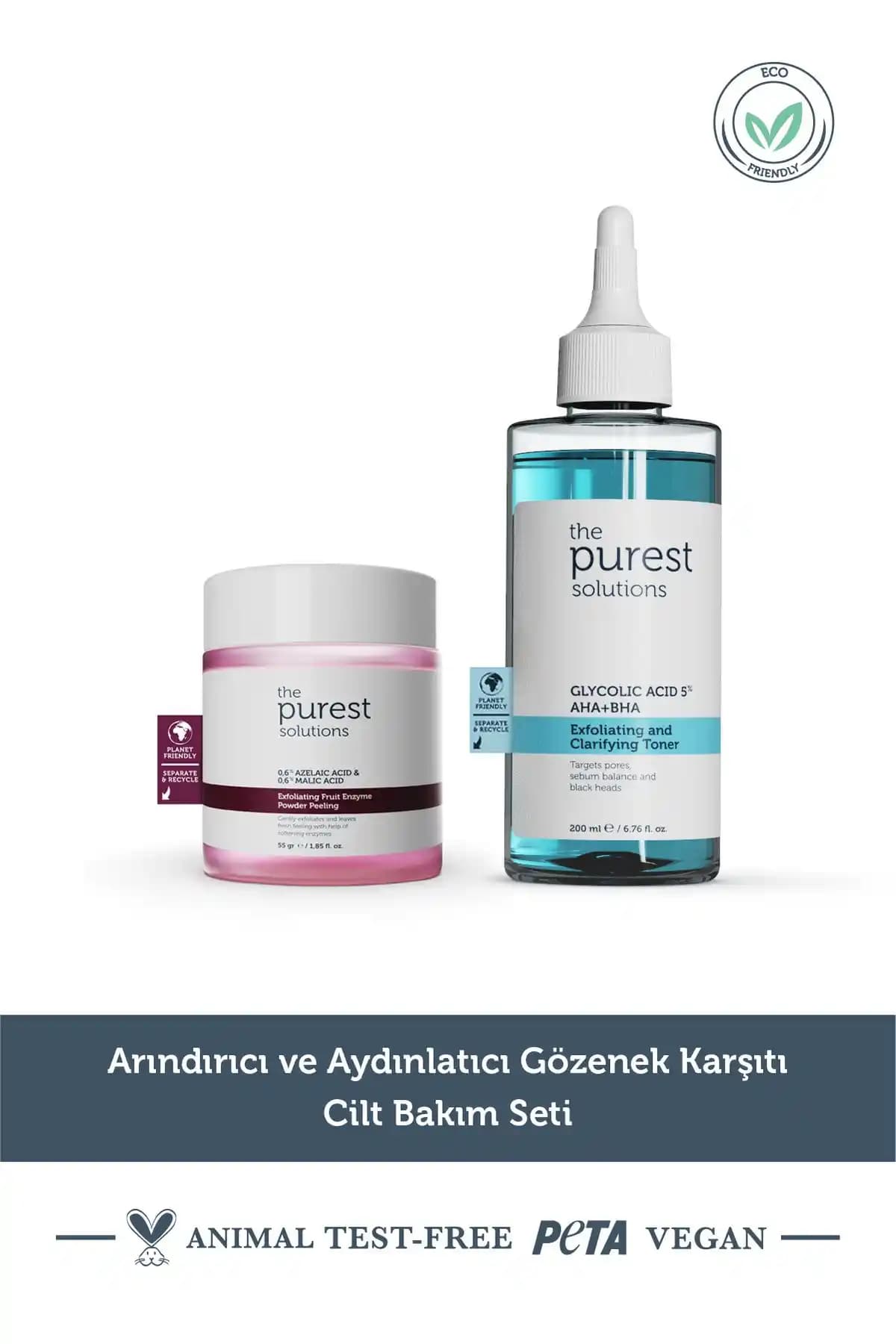 The Purest Solutions Gözenek Sıkılaştırıcı ve Arındırıcı Cilt Bakım Seti İncelemesi