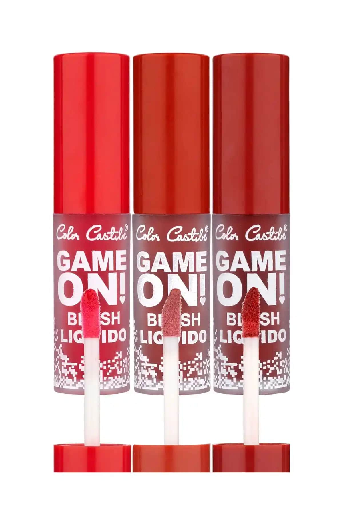 Tikatti Color Castle 3'lü Sıvı Allık Seti ile Doğal ve Kalıcı Makyaj Deneyimi