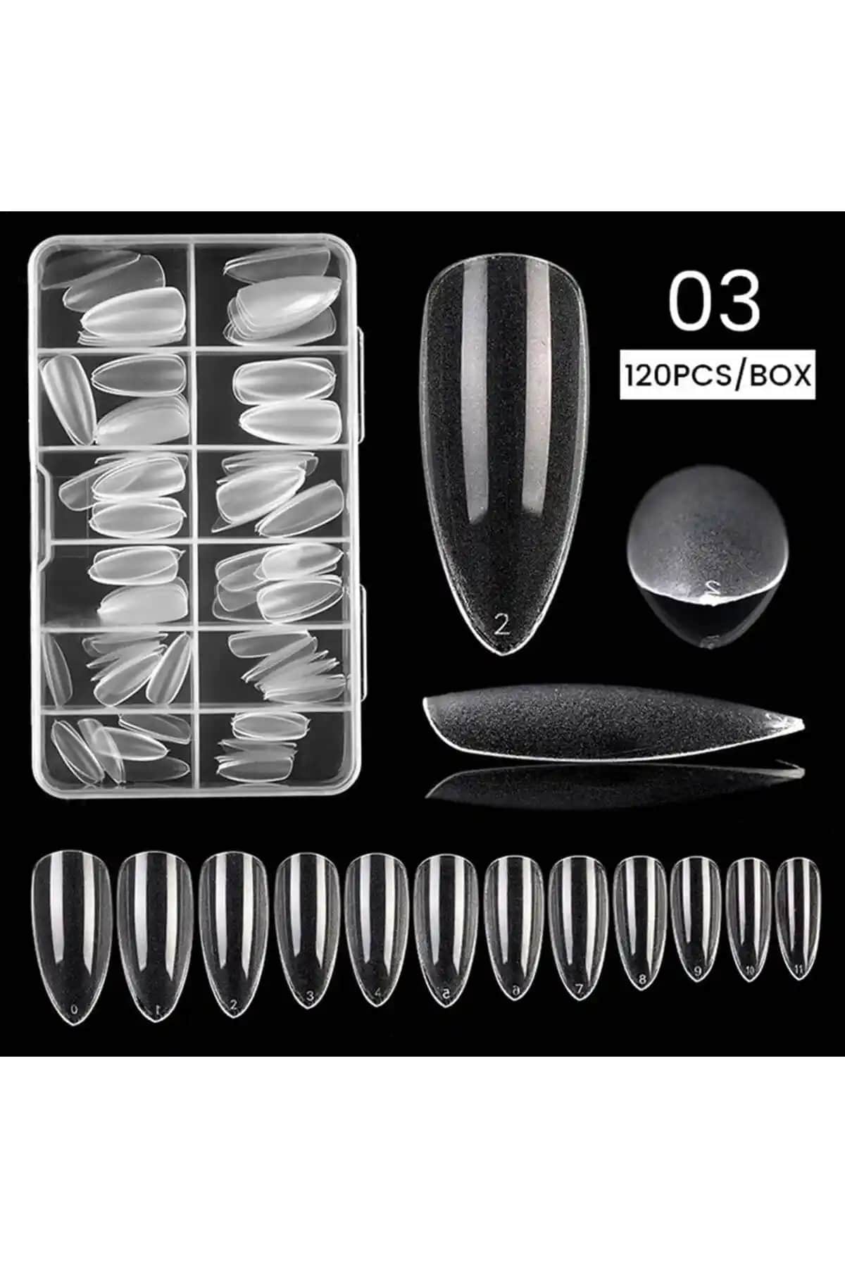 Tırnakmania Yeni Nesil Jel Destekli Badem Tırnak Tipsi ile Estetik ve Dayanıklı Tırnaklar