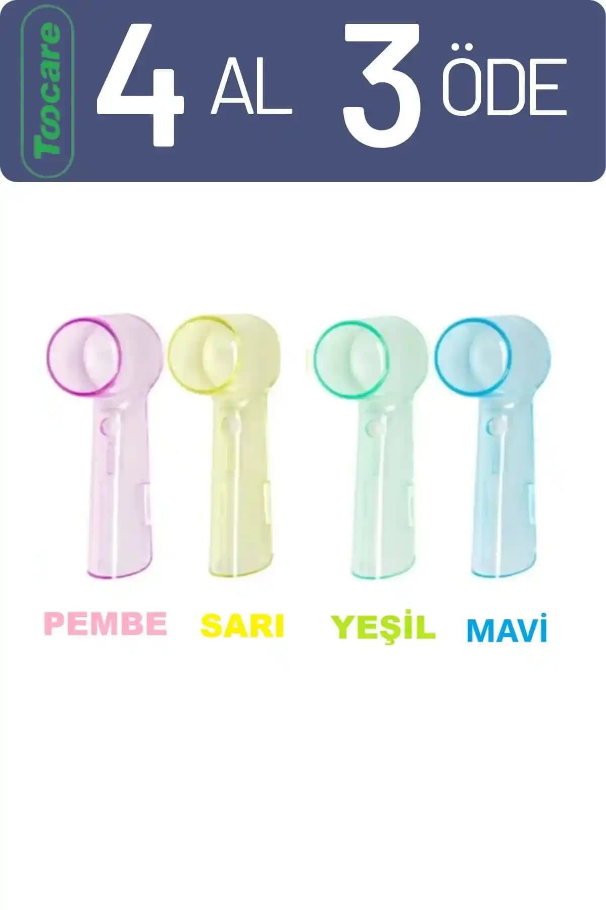 Toocare Uyumu ile Renkli ve Pratik Diş Fırçası Kapakları Seti Gelişmiş Hijyen ve Estetik Sağlar