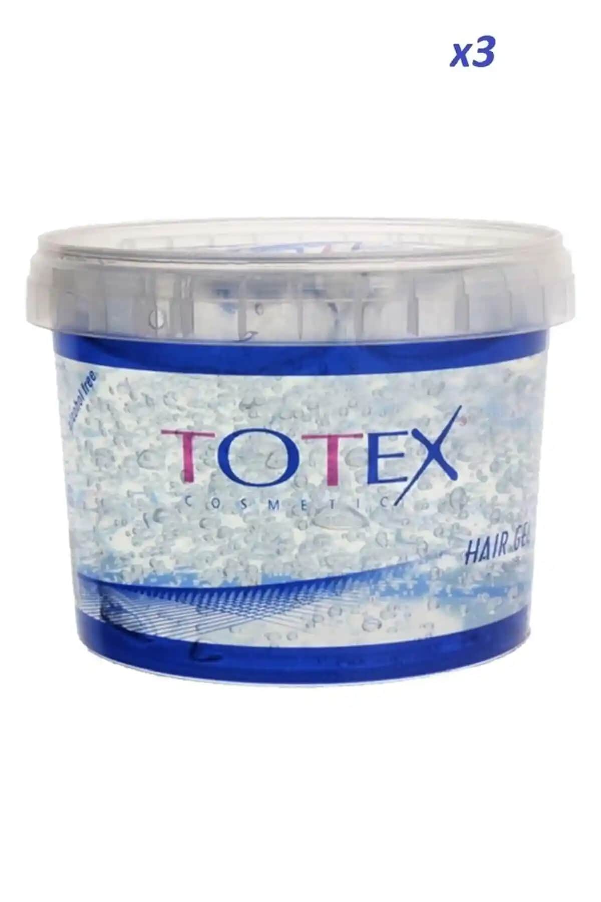 Totex Jöle 3'lü Seti: Yüksek Tutuculuk ve Geniş Hacimle Güçlü Saç Şekillendirme