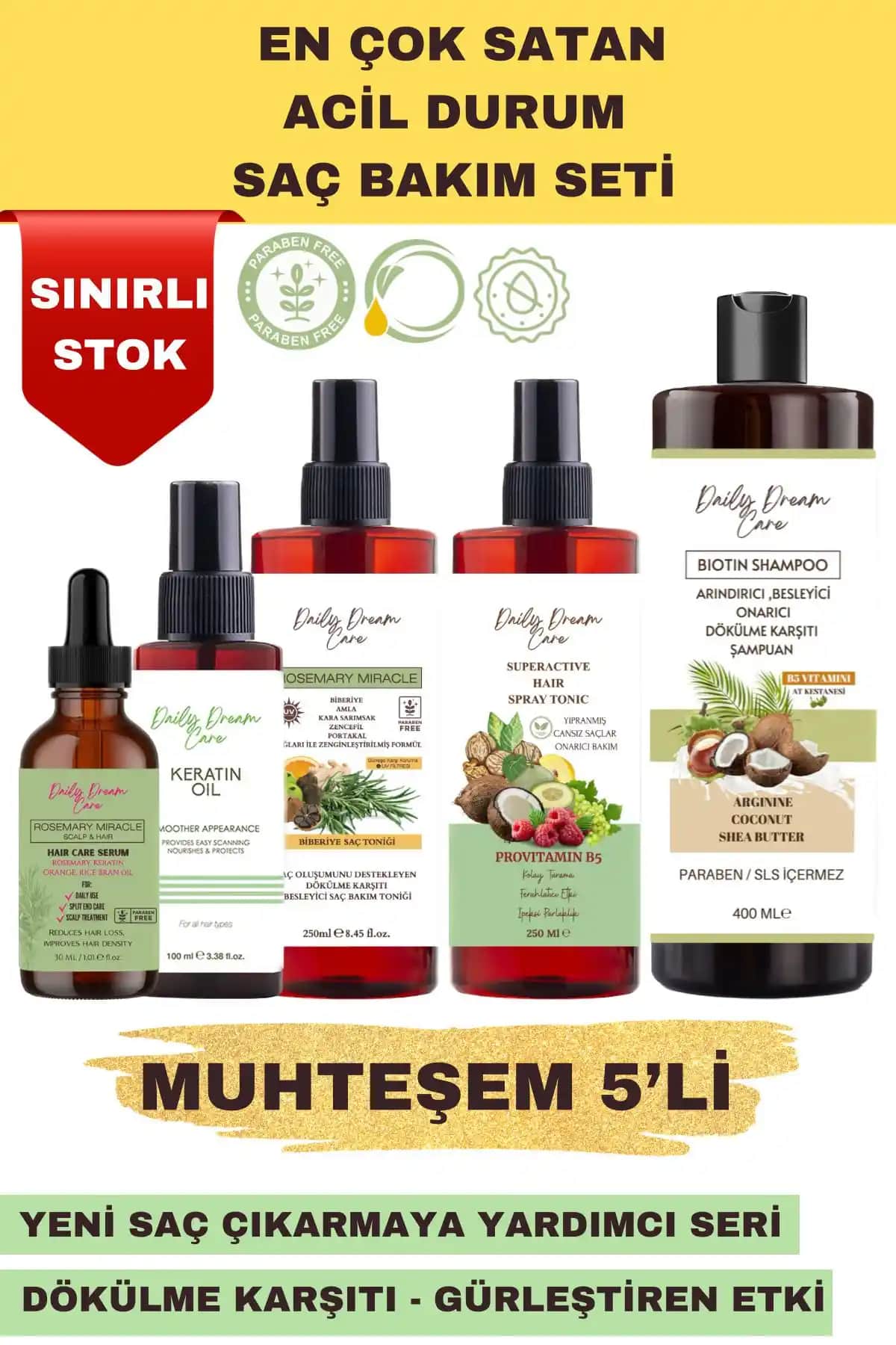 True Bee Daily Dream Serisi Saç Uzatma ve Güçlendirme Ürünleri Karşılaştırması