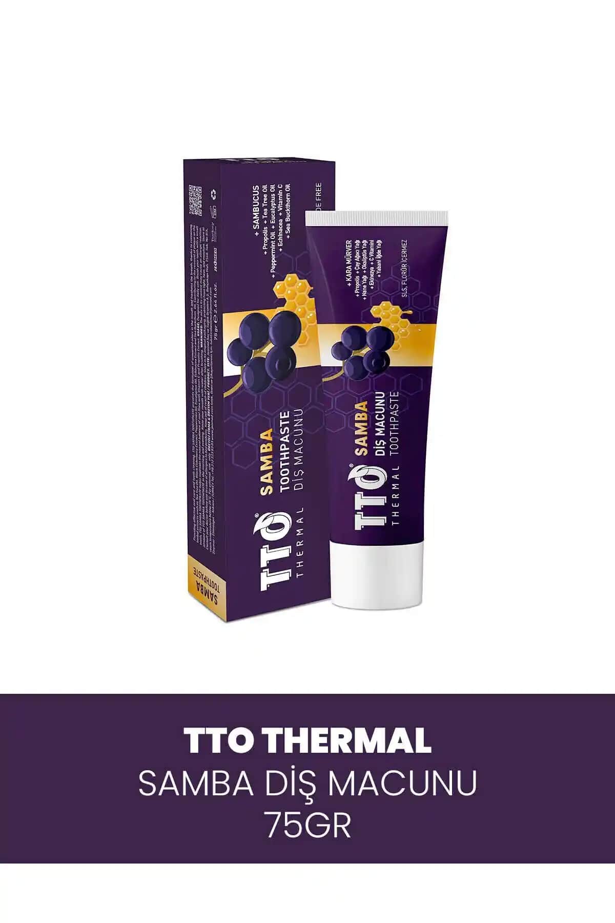 Tto Samba Doğal Diş Macunu: Güçlü Koruma ve Ferahlatıcı Temizlik İçin Doğal Çözüm