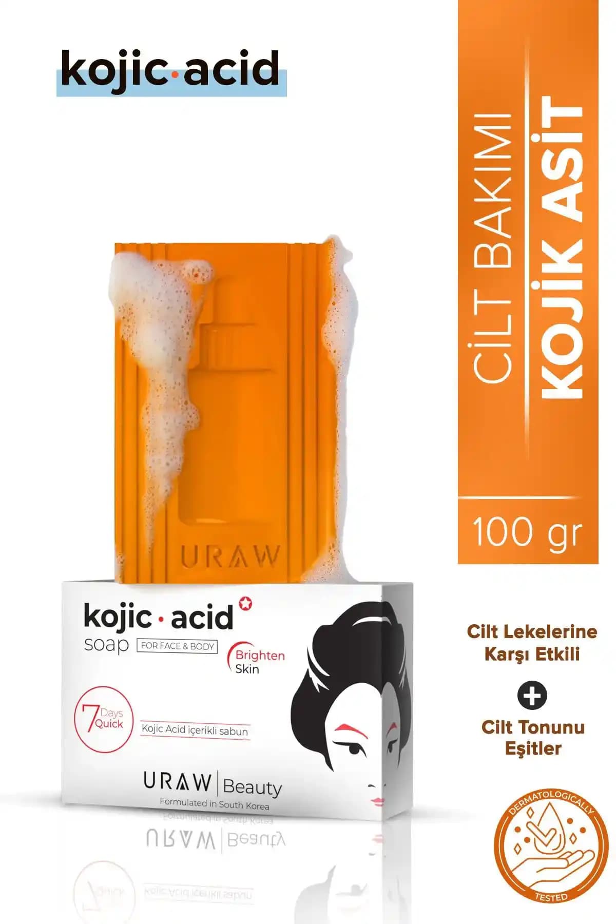 Uraw Kojik Asit Sabunu: Cilt Aydınlatıcı ve Lekeleri Azaltıcı Mucizevi Sabun