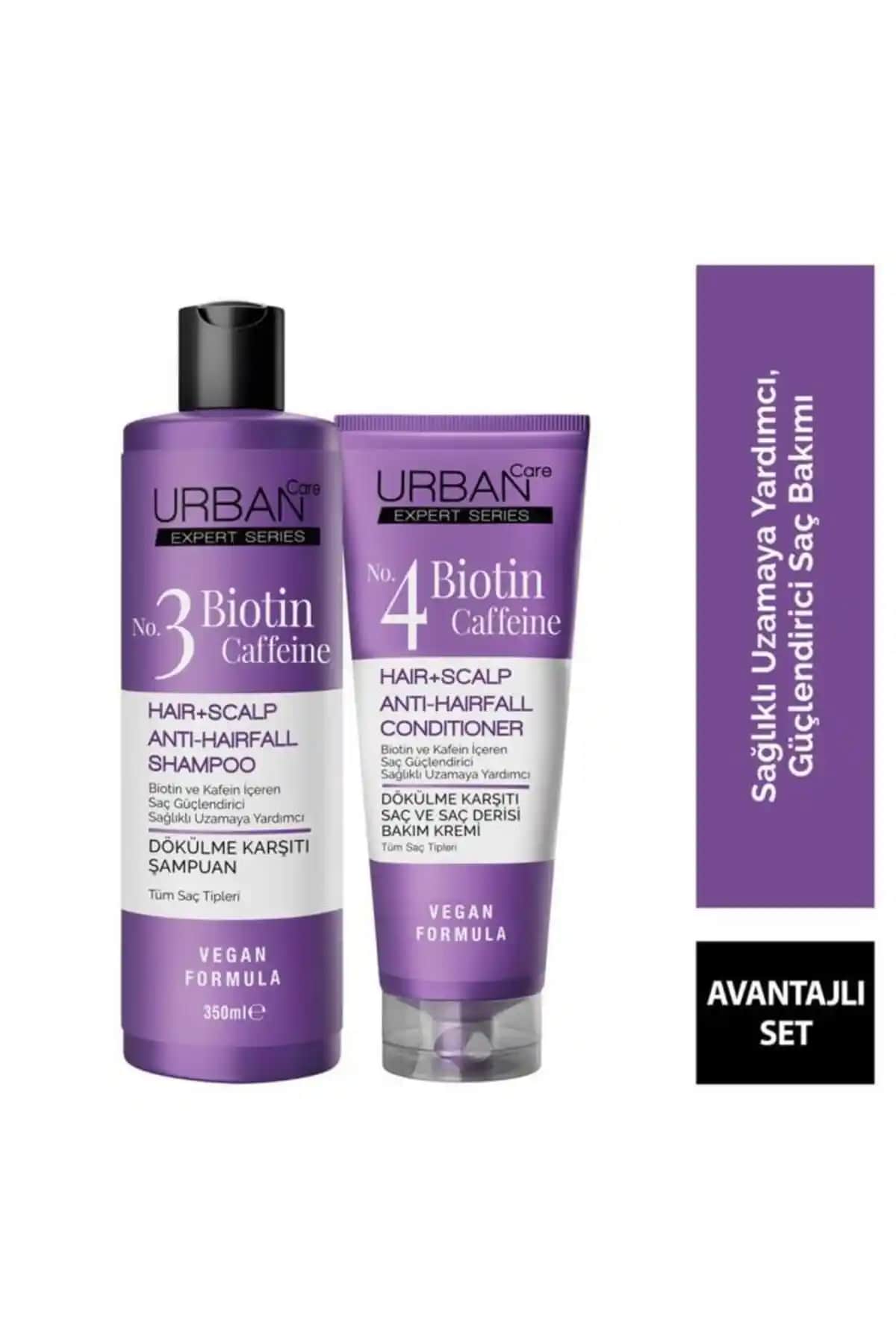 Urban Care Expert Biotin ve Kafein Dökülme Karşıtı Saç Bakım Seti İncelemesi