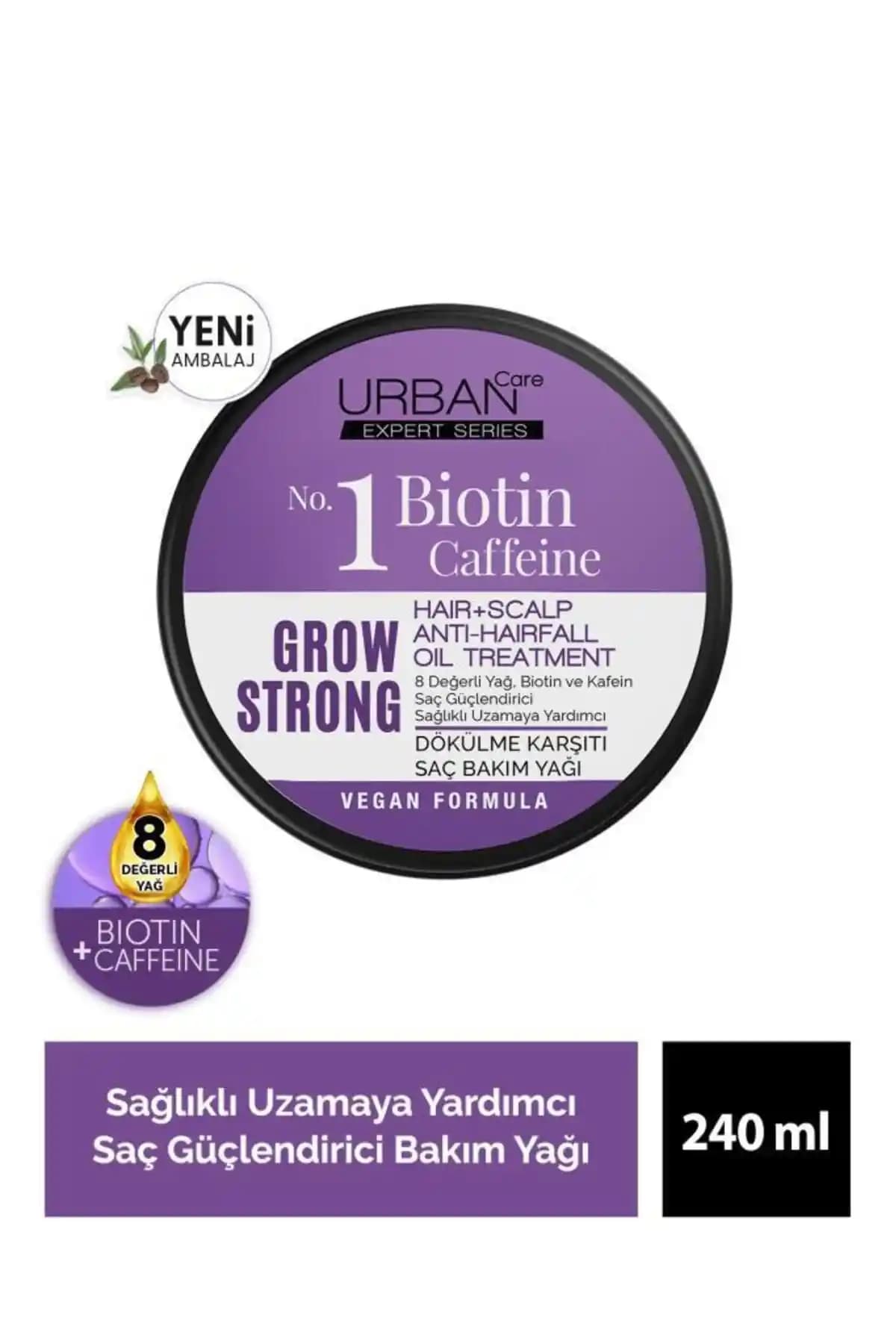 Urban Care No. 1 EXPERT Serisi Güçlendirici Saç Bakım Yağı ile Saç Sağlığınızı Destekleyin