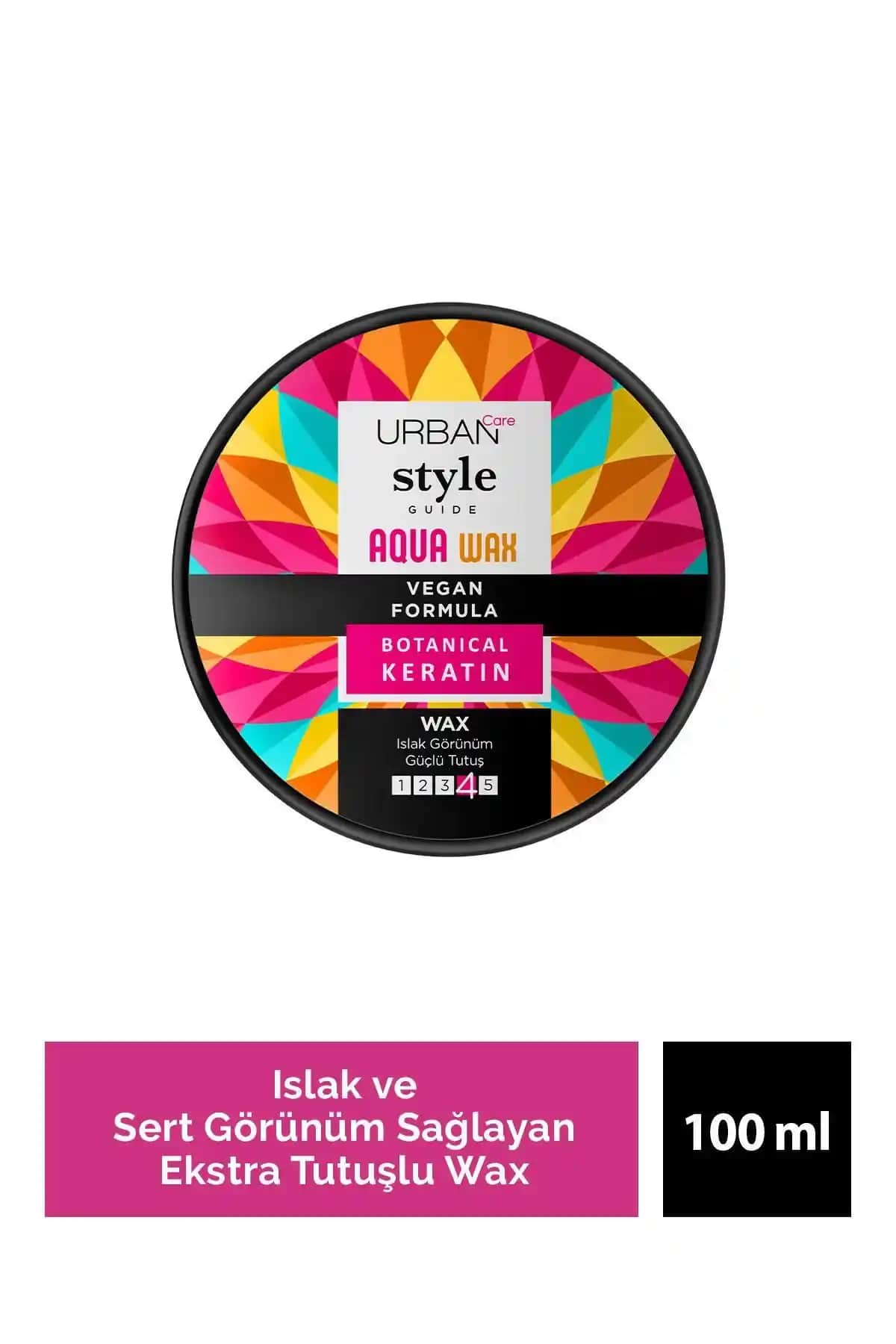 Urban Care Style Guide Aqua Wax ile doğal ve parlak saçlar için yüksek performanslı şekillendirme ürünü