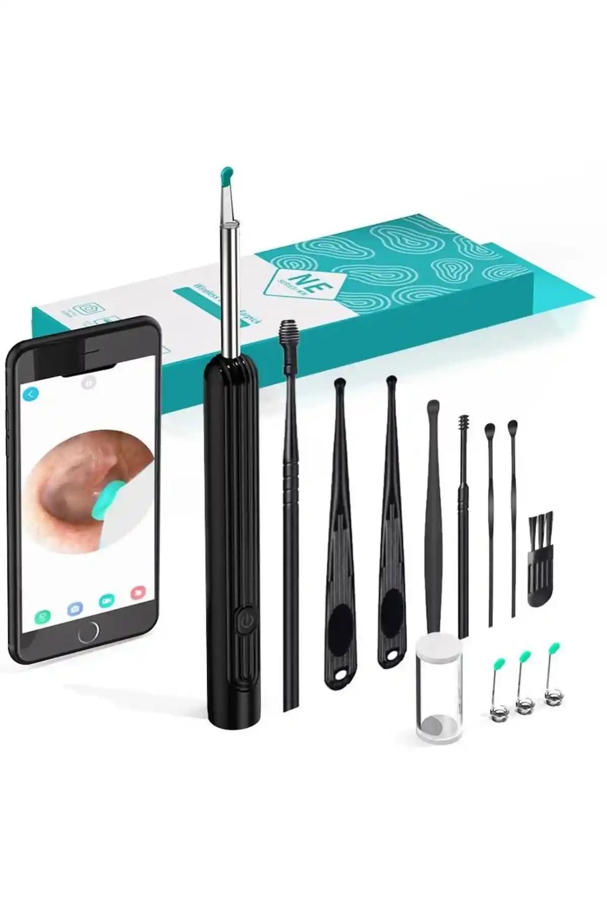 Valkyrie Kablosuz Wi-Fi Kulak Temizleme Kamerası: Yüksek Çözünürlük ve Dayanıklılık Özellikleri