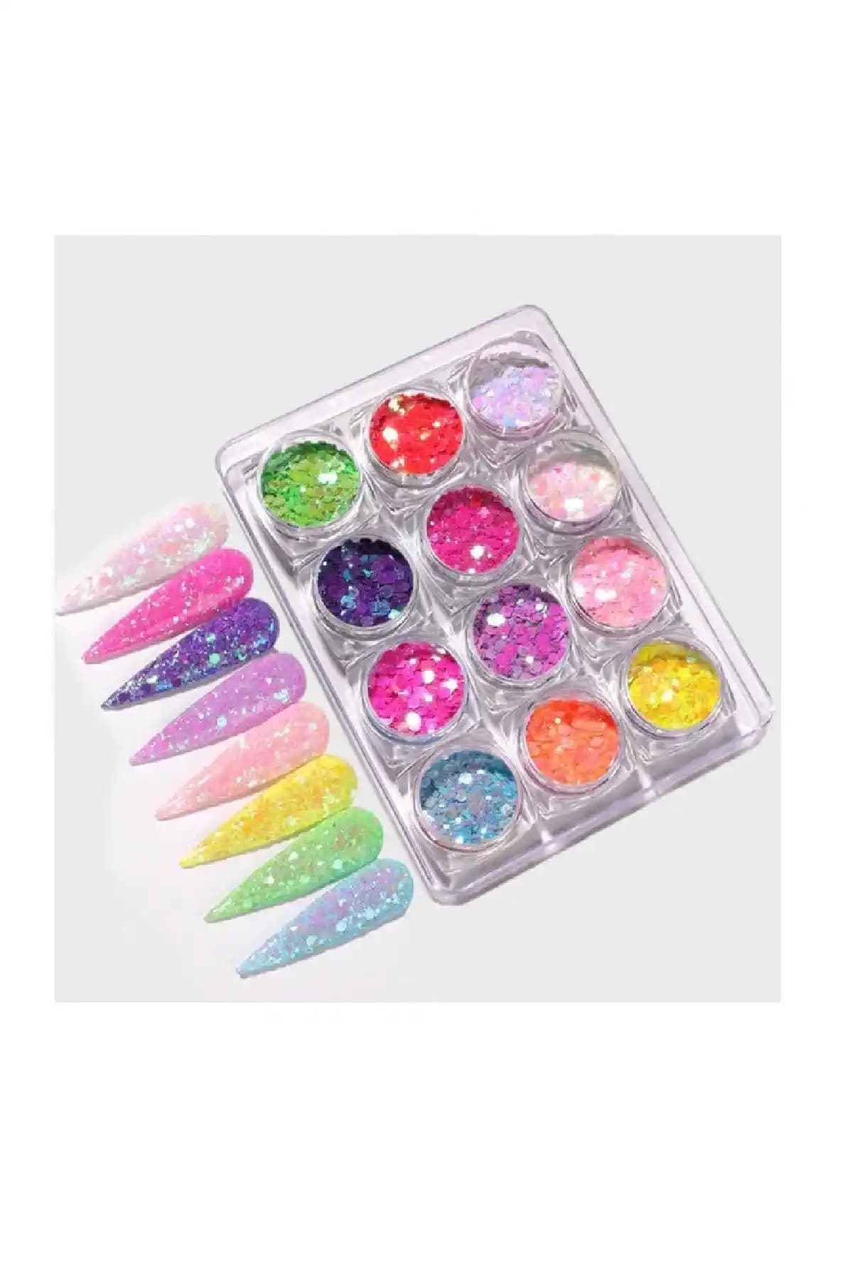 Venalisa Nail Art Tırnak Süsleme Pul Seti YX004 ile Yaratıcı ve Parlak Tırnak Tasarımları