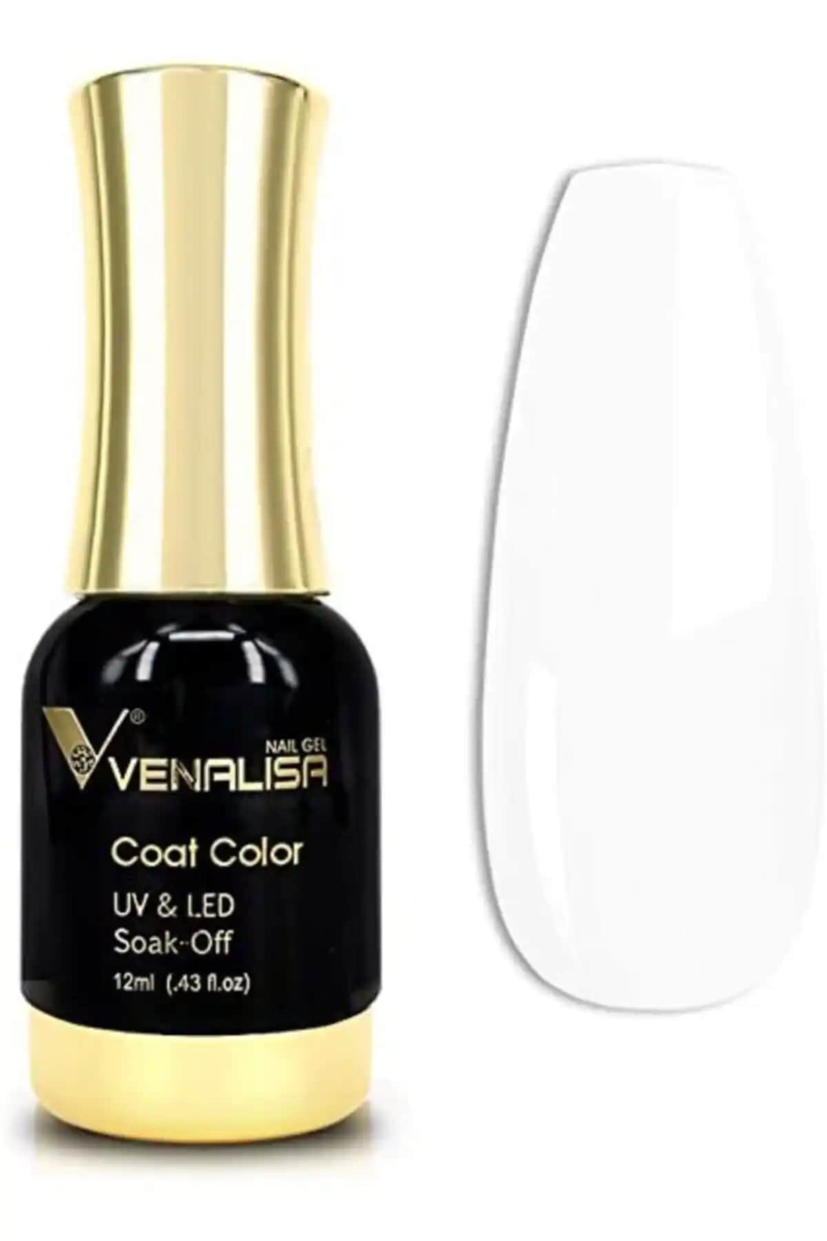 Venalisa Şeffaf Beyaz Rakı Rengi UV LED Kalıcı Oje: Uzun Süre Dayanan Modern Tırnak Tasarımı