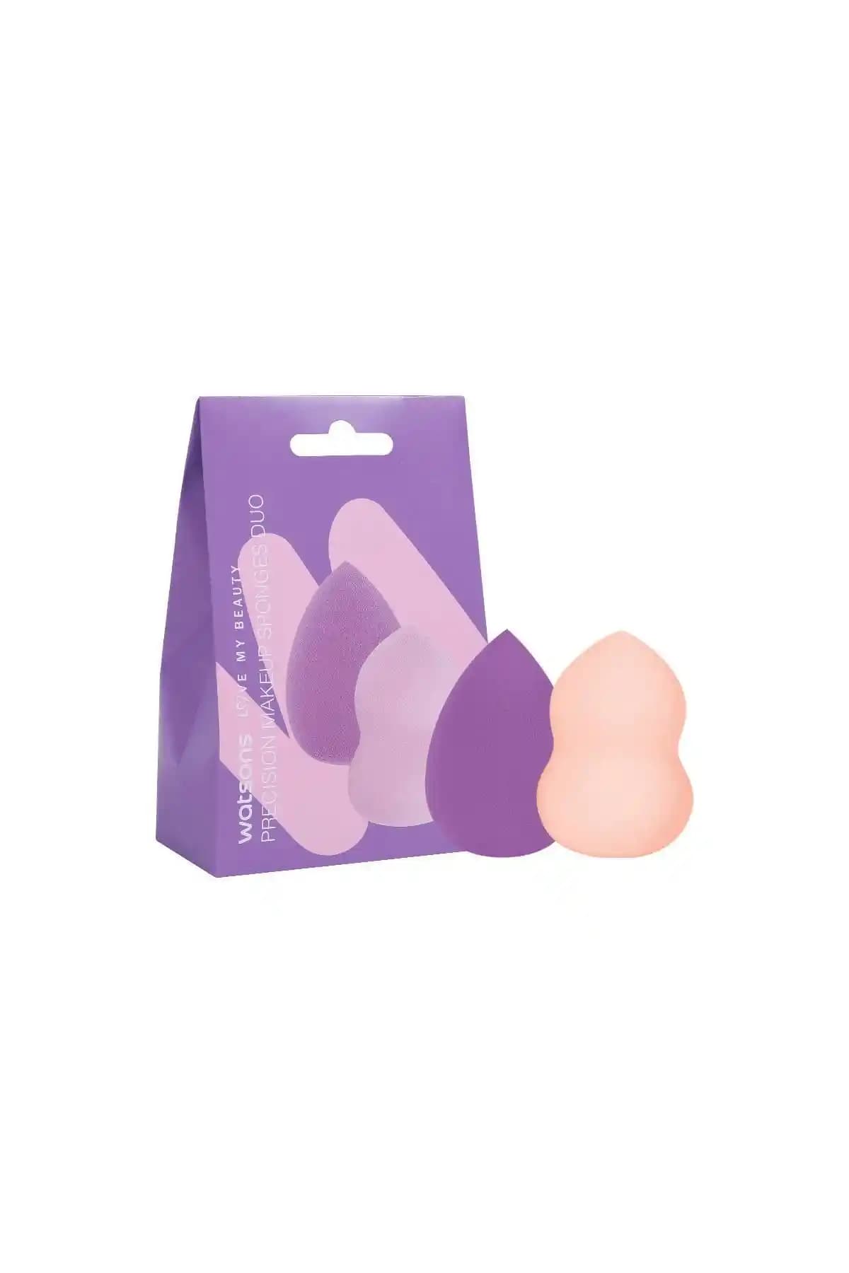 Watsons Makyaj Süngeri 2'li Set: Yumuşak ve Dayanıklı Makyaj Uygulama Çözümü