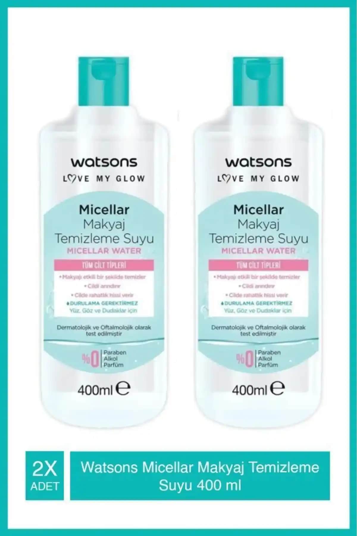 Watsons Micellar Kusursuz Makyaj Temizleme Suyu - Hassas Ciltler İçin Güvenilir Temizlik Çözümü