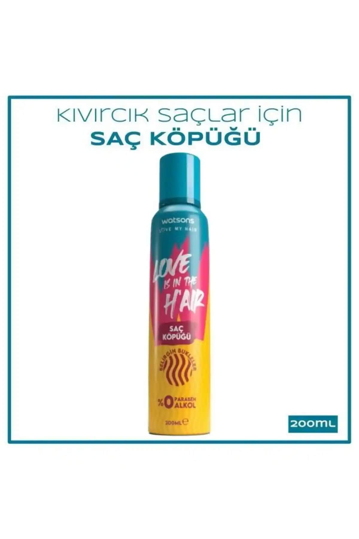 Watsons Saç Köpüğü Bukle Belirginleştirici: Doğal ve Hacimli Bukleler İçin En İyi Çözüm