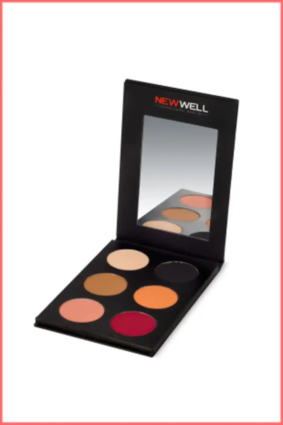 Well 6'lı Göz Far Paleti Kızıl Tonlar ile Modern ve Dayanıklı Makyaj Deneyimi
