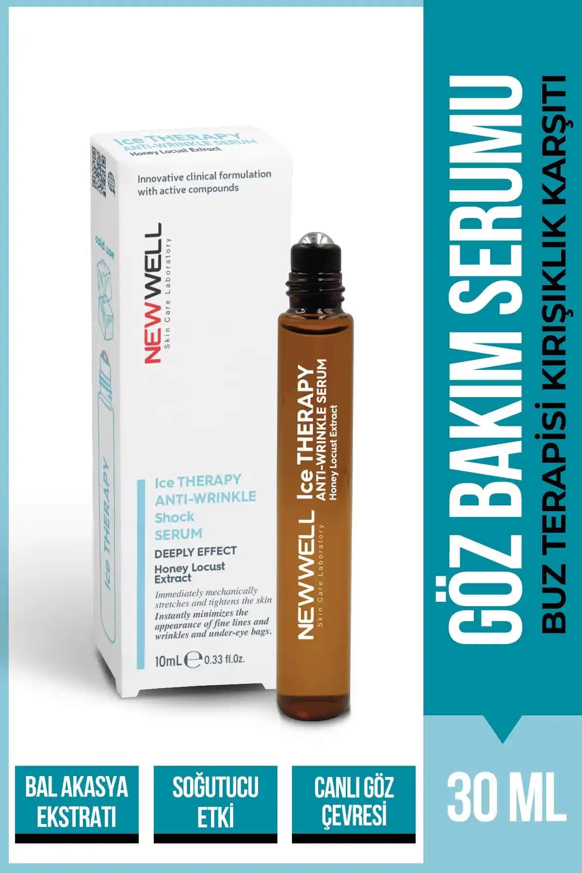 Well Buz Terapisi Göz Serumu: Kırışıklık Azaltıcı ve Ferahlatıcı Bakım