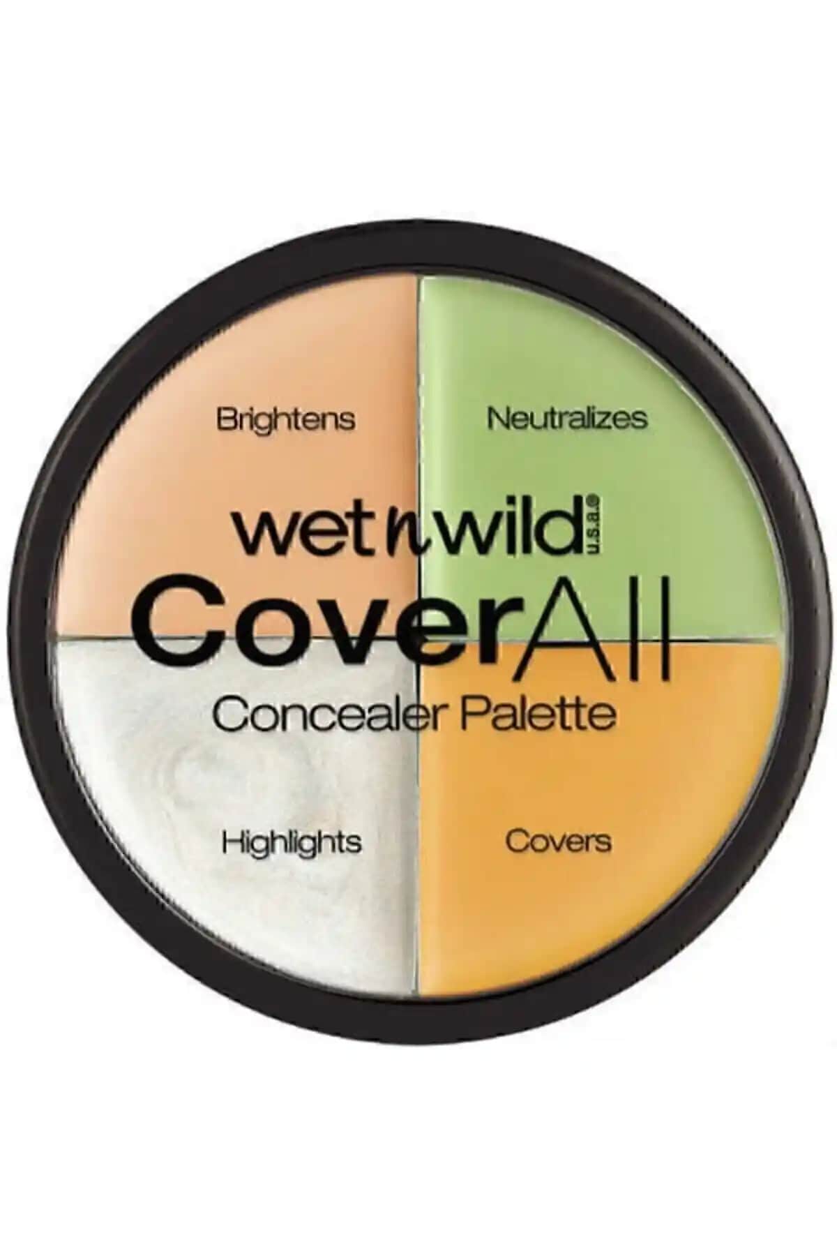 WET N WİLD Cover All Concealer Paleti: Yüksek Kapatıcılık ve Çok Yönlü Kullanım Özelliği