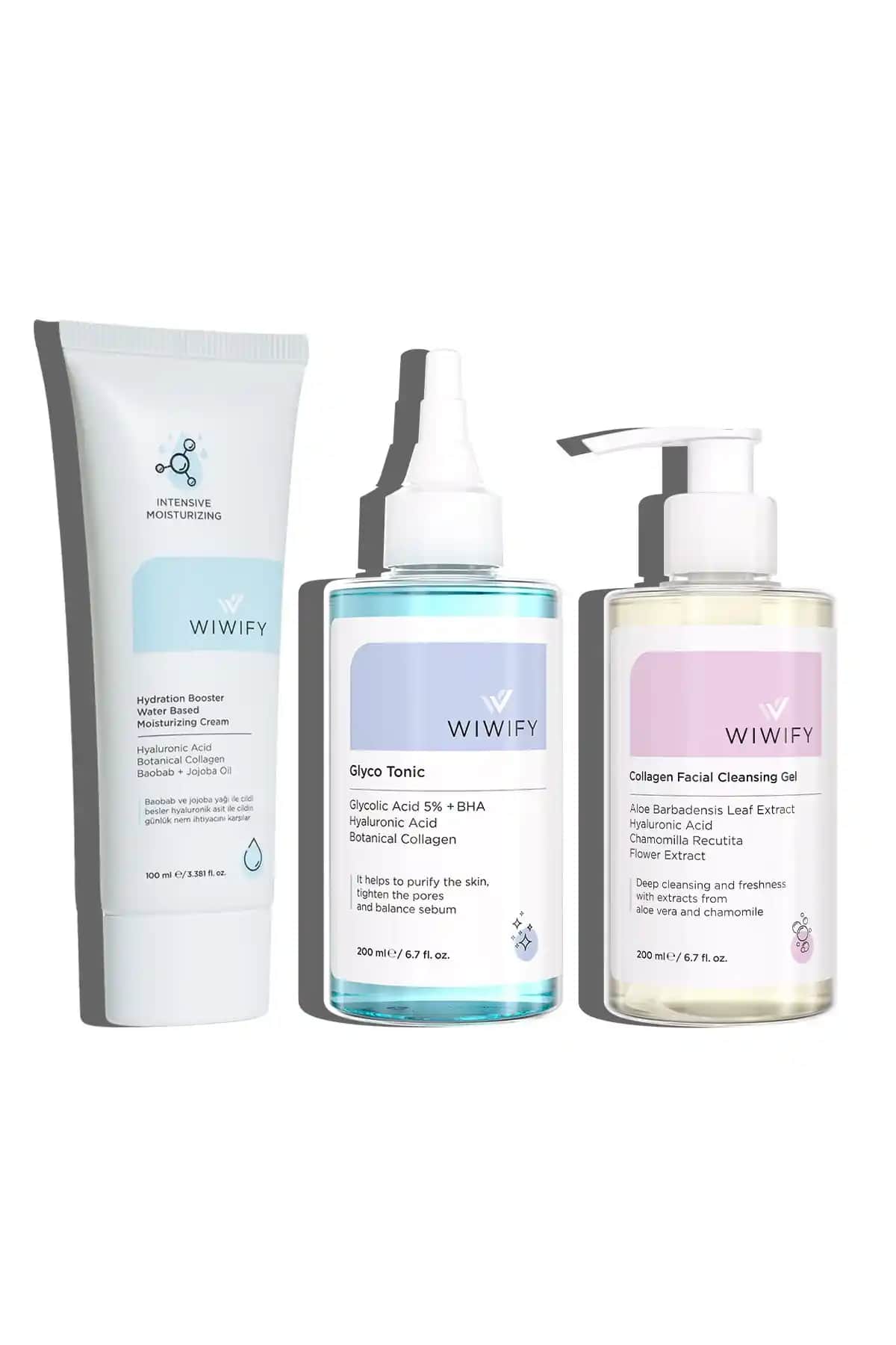 WIWIFY Günlük Bakım Seti ve Yoğun Nemlendirici Serum Karşılaştırması