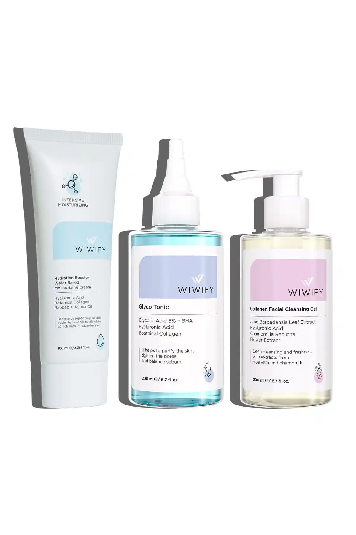 WIWIFY Günlük Bakım Seti ve Yoğun Nemlendirici Serum Karşılaştırması