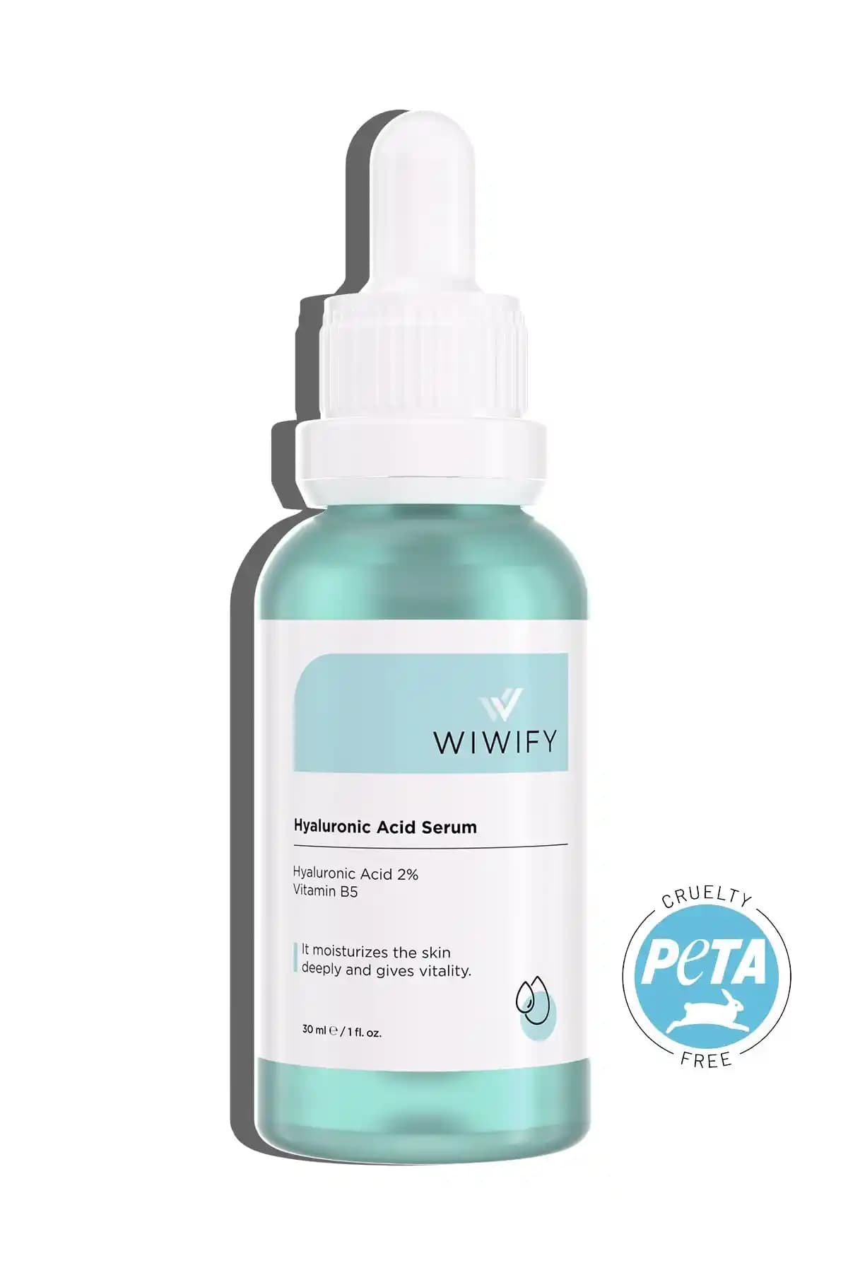 WiWiFy Yoğun Nemlendirici Serum Hyaluronik Asit ve B5 ile Sağlıklı Cilt İçin