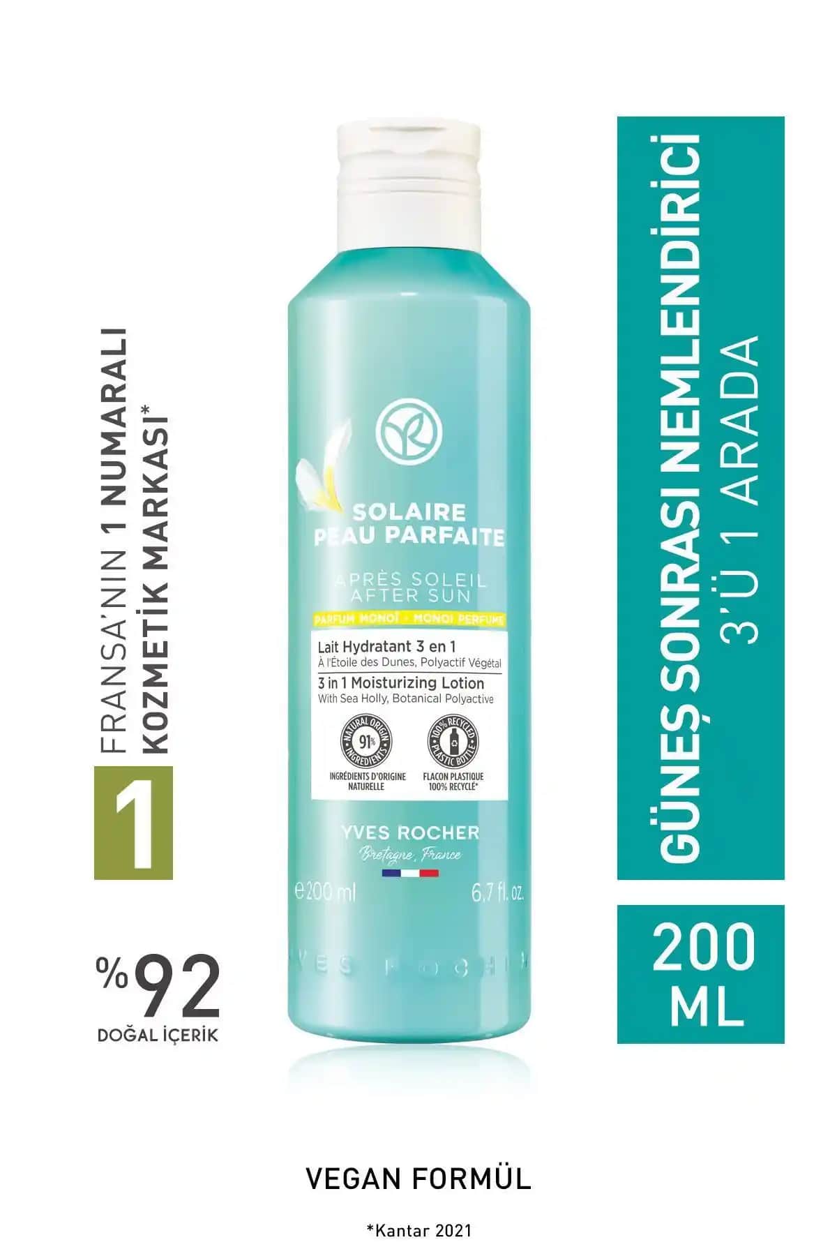 Yves Rocher Güneş Sonrası Vücut Losyonu: Yüksek Koruma ve Nemlendirme Özelliğiyle Cilt Bakımı