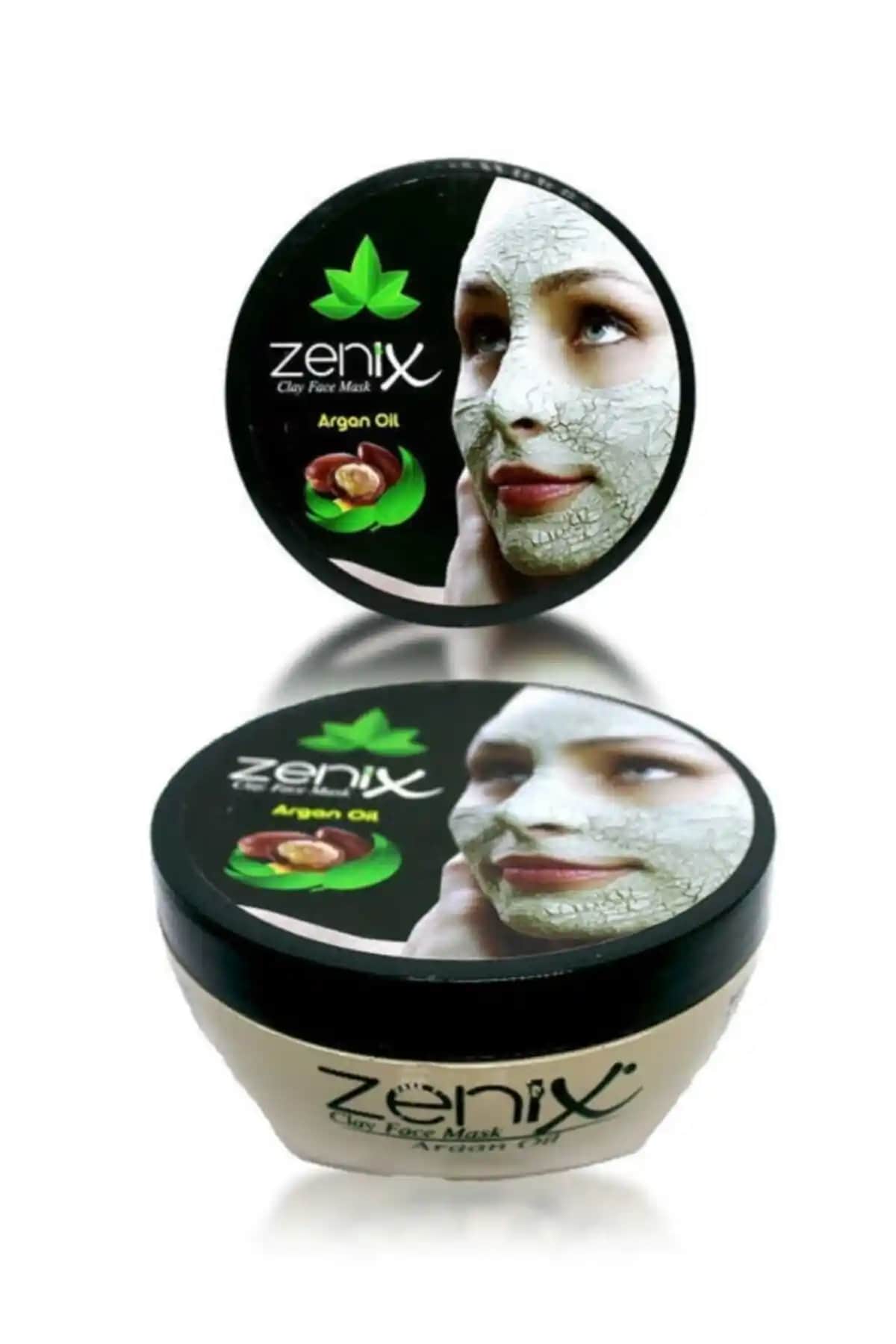 Zenix Argan Yağı Özlü Killi Yüz Maskesi: Yağlı ve Hassas Ciltler İçin Doğal Temizlik Ürünü