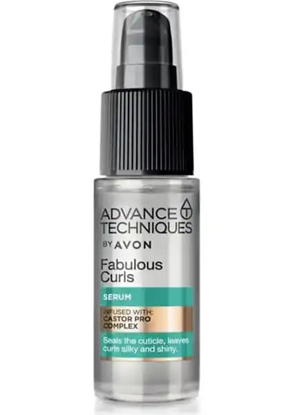 Avon Advance Techniques Bukle Belirginleştirici Saç Serumu ile Doğal ve Parlak Bukleler Elde Edin