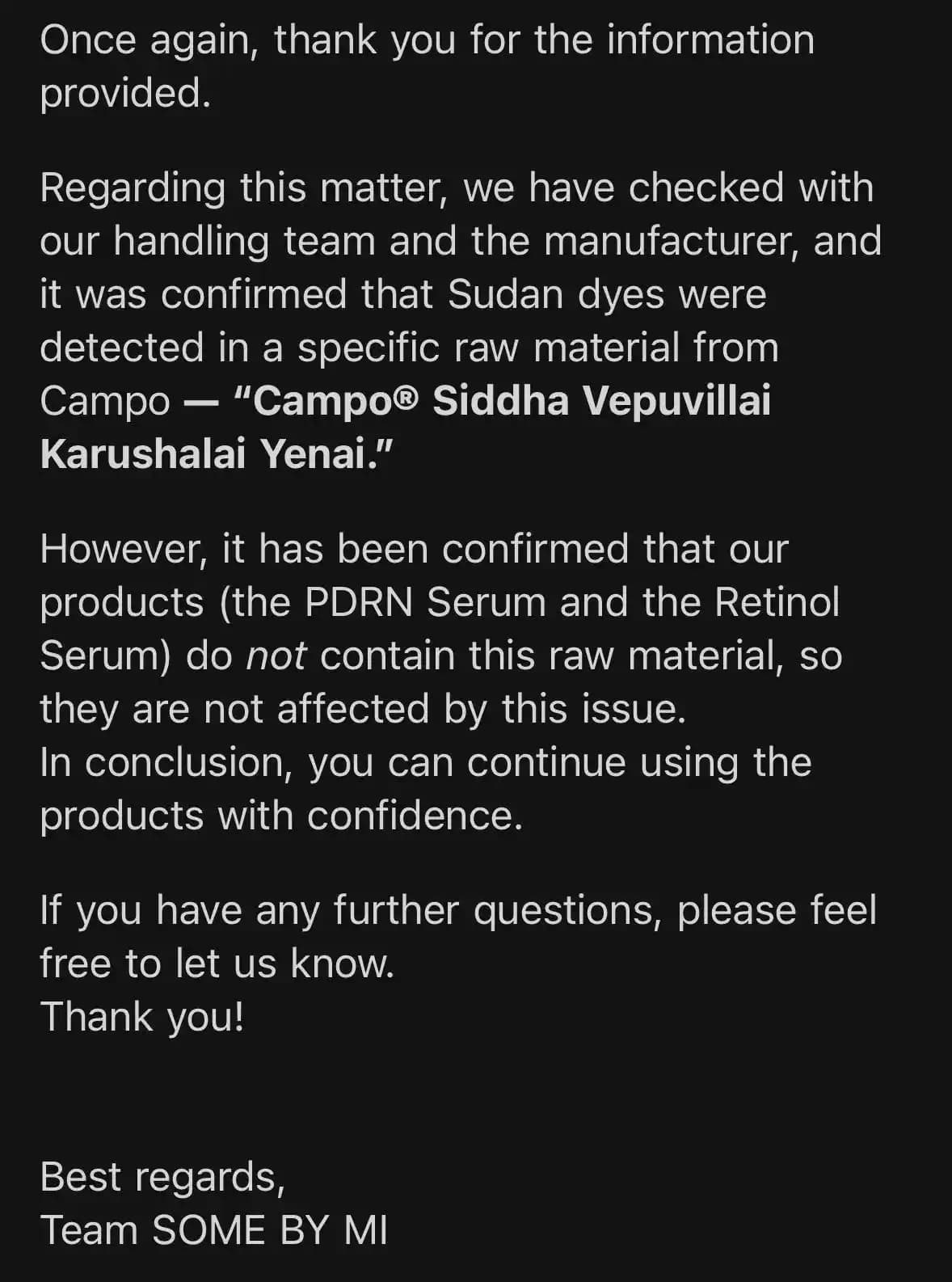 Bazı Kore ve Asya Cilt Bakım Ürünlerinde Sudan Red Maddesi ve Potansiyel Riskler