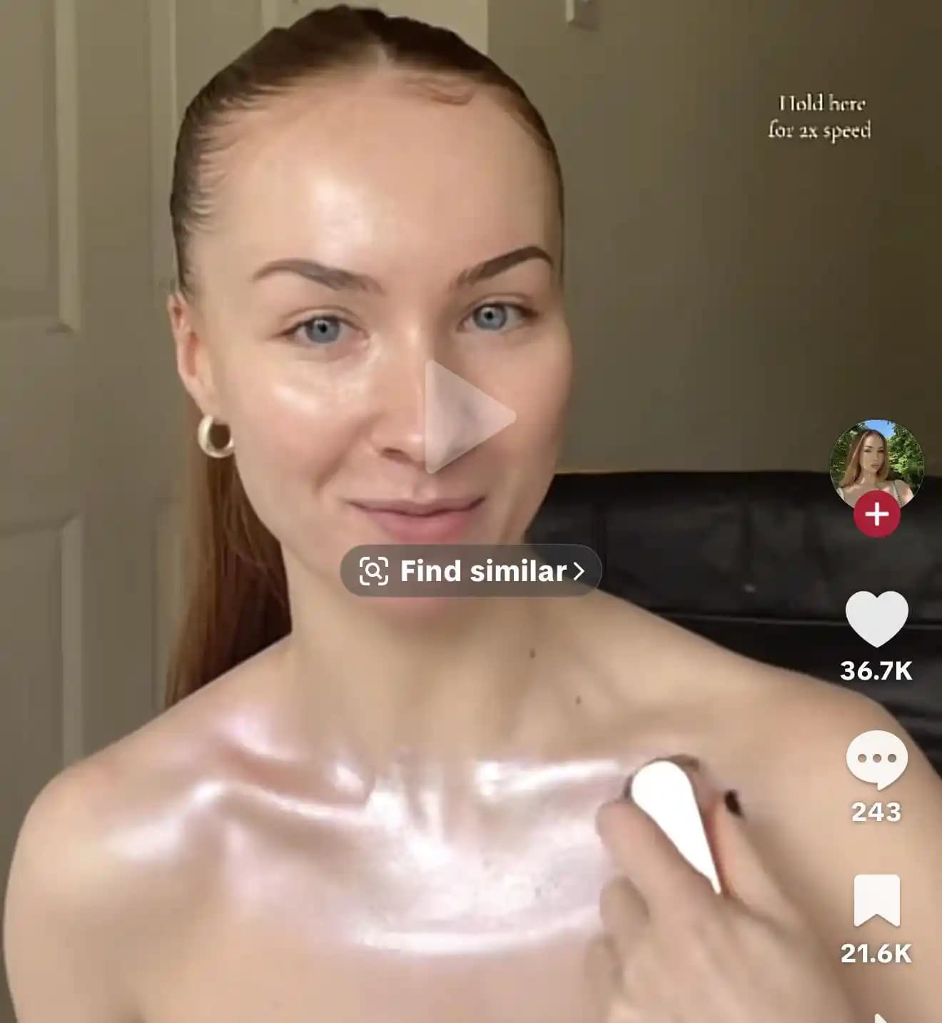 Beyaz İnci Tonlu Vücut Aydınlatıcıları ile Parlak ve Islak Cilt Görünümü Sağlama Yöntemleri