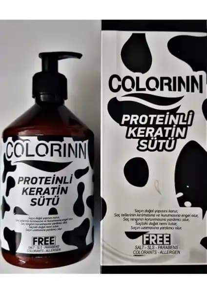 Colorinn Proteinli Keratin Sütü ile Saçlarınızda Güç ve Parlaklık Sağlayın