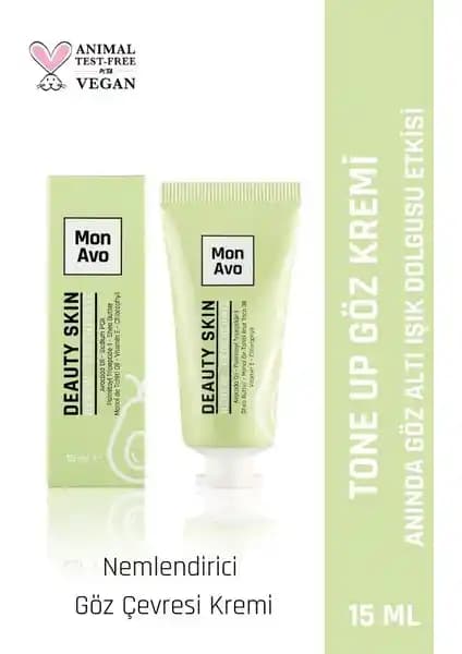 Deauty Skin Monavo Göz Bakım Kremi: Doğal İçeriklerle Göz Çevresi Gençleştirici Bakım