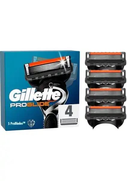 Gillette ProGlide Yedek Tıraş Bıçağı 4'lü: Yüksek Performans ve Konfor Sağlayan Ürün