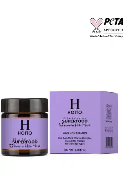 HOITO Superfood Leave-in Saç Maskesi: Doğal İçeriklerle Saçlara Sağlıklı Bakım