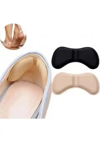 Jetfast 3 Çift 5 mm Topuk Vurma Önleyici Daraltma Pedi ile Ayak Konforunuzu Artırın