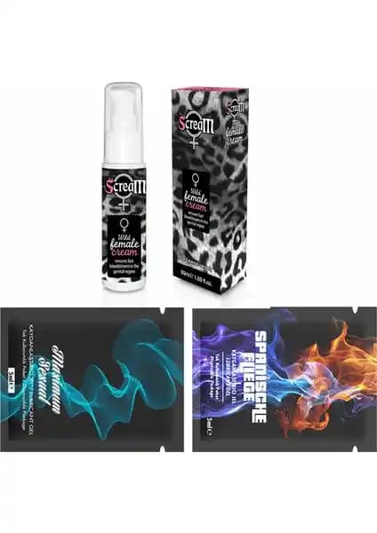 Kadınlar İçin Güçlü ve Güvenilir Kayganlaştırıcı Jel Scream Bayanlar İçin Özel