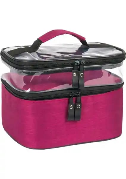 Kayoubi FIESSE Makyaj Çantası: Şık ve Fonksiyonel Tasarım ile Pratik Saklama Çözümü