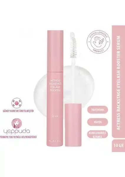 Klavuu Backstage Eyelash Booster Serum Güçlü ve Uzun Kirpikler İçin Güney Kore Ürünü