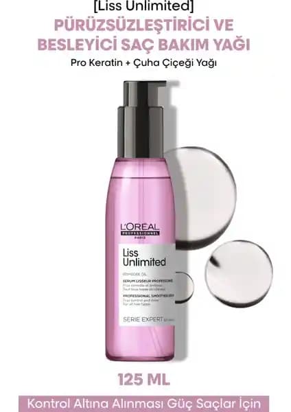 L'Oréal Professionnel Serie Expert Liss Unlimited Elektriklenme Karşıtı Yağ İncelemesi ve Kullanıcı Yorumları