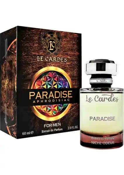 Le Cardes Plus Paradise Aphrodisiac Erkekler İçin Kalıcı ve Zarif Parfüm Tanıtımı