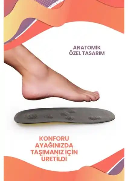 Mag Shoes Masaj Etkili Deri Tabanlık ile Gün Boyu Konfor ve Sağlık Sağlayın