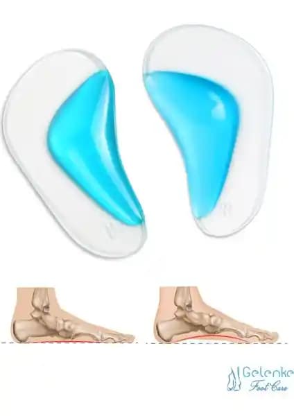 Mediterian Jel Ayak Ark Desteği ile Ayak Sağlığınızı Koruyun ve Günlük Konforunuzu Artırın